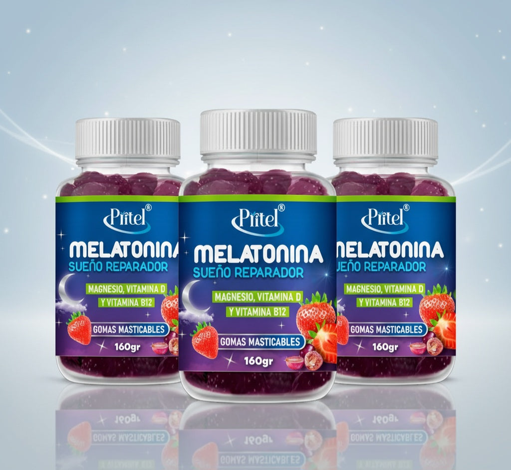 😴  Melatonina em  Gomitas – Noches tranquilas, días revitalizados
